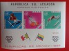 ECUADOR, SPORT MEXIC - BLOC IMPERF. MNH, Nestampilat