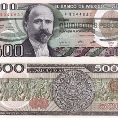 MEXIC 500 pesos 1983 serie DF UNC!!!