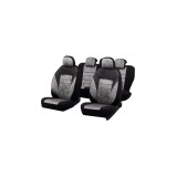 SET HUSE SCAUN AUTO DIAMOND GRI Autohelix MSA Universale Compatibile AIRBAG Piele Ecologica Textil
