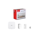 Kit alarma wireless Dahua AirShield 4G Dual SIM, Wi-Fi, LAN, PIR si telecomanda
