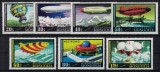 MONGOLIA 1977 - Aeronautica / serie completa MNH, Nestampilat