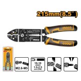 Cleste pentru sertizat cablu (decablator) - Ingco HWSP851