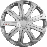 Set capace roti auto Cridem Evo 4buc - Argintiu - 14&#039;&#039; CRI1496S