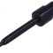 Clips de măsurare negru cu c&acirc;rlig 3A 60VDC ABS