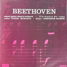 Disc vinil, LP. CONCERT PENTRU VIOARA SI ORCHESTRA IN RE MAJOR-LUDWIG VAN BEETHOVEN