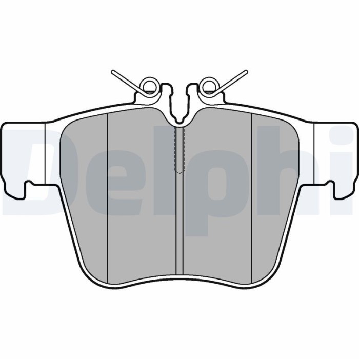 DELPHI LP3277 set placute frana,frana disc