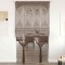 vidaXL Perdea macrame, gri taupe,140 x 240 cm, bumbac 323984