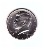 Moneda SUA 1/2 dollar/dolar 2025 P, UNC, cu luciu