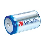 Baterii R14 C Verbatim Alkaline 1.5V 2bucati/Set Baterie alcalina Verbatim 1.5V R14 2 bucati/set
