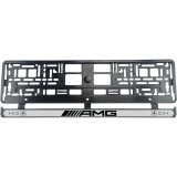 Set 2 bucati, suport numar inmatriculare Mercedes AMG