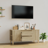 Comodă TV, stejar sonoma, 102x44,5x50 cm, lemn prelucrat, vidaXL