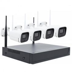 Aproape nou: Kit supraveghere video PNI House WF650T 1080P cu 4 camere wireless apl foto