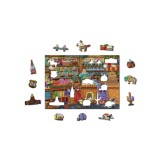 Puzzle lemn din 200 piese model Florar