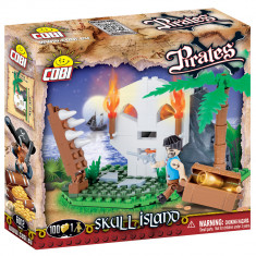 Set de construit Cobi, Pirates, Skull Island (100 pcs) foto