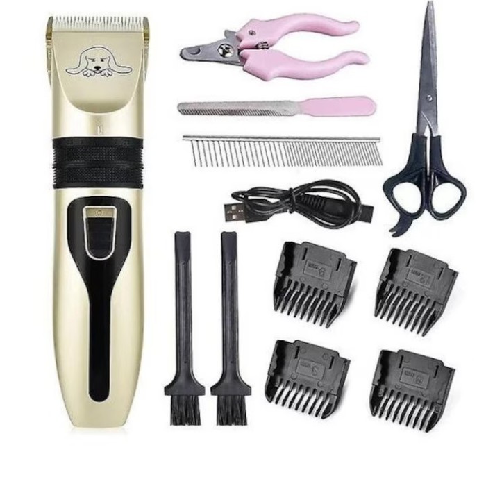 Set profesional 11 instrumente pentru tuns catei Kosiil&reg;, Multicolor