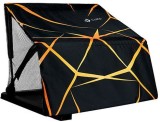 Tava Laterala cu Paravan CUZO Quantum, Black &amp; Orange, 61x40x7cm