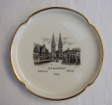 Farfurioara decorativa din portelan german ROSENTHAL Kronach