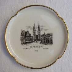 Farfurioara decorativa din portelan german ROSENTHAL Kronach