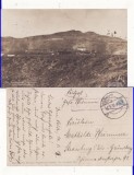 Podul Dambovitei - militara WWI, WK1-foto Otto Ebering, Circulata, Printata