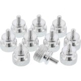 Set 10 buc suruburi din aluminiu pentru carcasa PC, InLine 77770