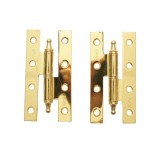 Set 2 balamale pentru usa dreapta, finisaj bronz, 95x55x2,5 mm
