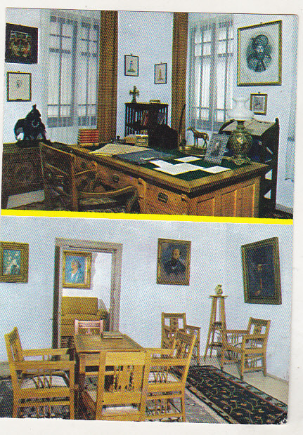 bnk cp Valenii de Munte - Muzeul Nicolae Iorga - Interioare - necirculata