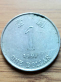 Moneda Hong Kong 1 Dollar 1997, Asia