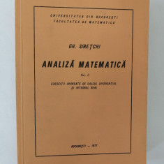 Analiza matematica, vol.II, Gh. Siretchi, 1977