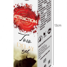 Toro Extra Strong, Gel intim pentru intarzierea ejacularii, 30 ml