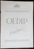 PROGRAM TEATRUL DE OPERA&amp;BALET AL RPR : GEORGE ENESCU/OEDIP 1964(+FLUTURAS 1966)