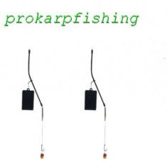 set 2 monturi pescuit feeder ideale pentru Dunare , cosulet 140g carlig nr. 6