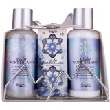 Accentra Winter Wonderland set cadou pentru baie parfum White Tea &amp; Coconut