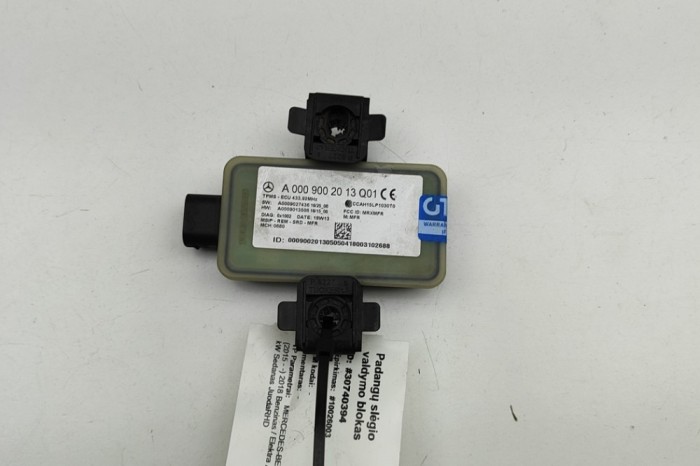 Modul de control presiune anvelope MERCEDES-BENZ E W213 2018 OEM: A0009002013,A0009027436,A0009013506 30740394