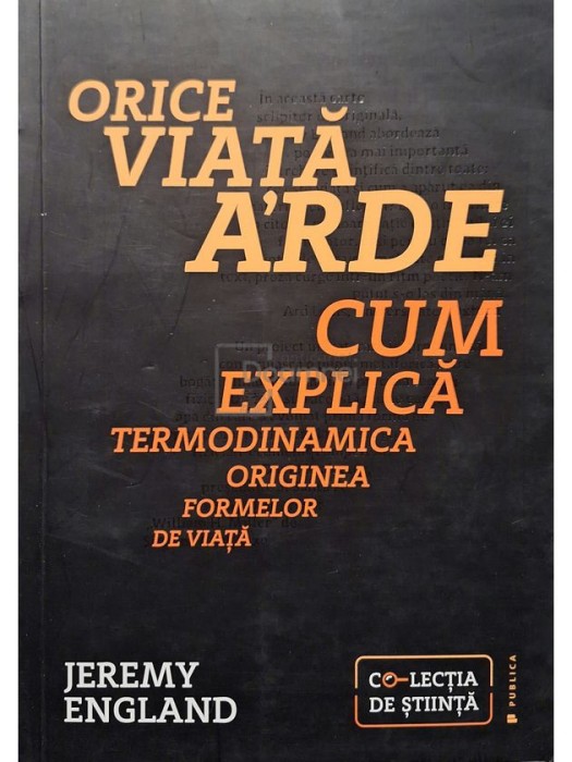 Jeremy Englang - Orice viata arde (Editia: 2021)