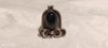 Argint INEL MASIV cu ONIX unic OPULENT manopera EXCEPTIONALA de efect VECHI splendid