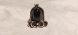 Argint INEL MASIV cu ONIX unic OPULENT manopera EXCEPTIONALA de efect VECHI splendid