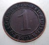 B.291 GERMANIA WEIMAR 1 REICHSPFENNIG 1936 D EROARE, Europa, Bronz