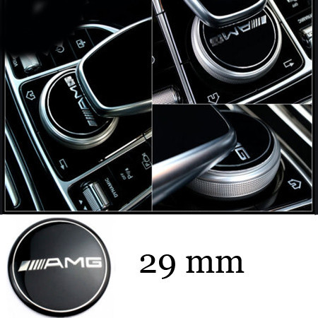 Emblema AMG buton multimedia Mercedes