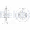 DELPHI BG3695 Disc frana
