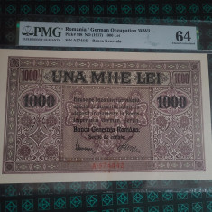 Bancnota 1.000lei din 1917 PMG64