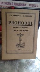 PROHODUL DOMNULUI NOSTRU ISUS CRISTOS - I.D. CHIRESCU, G. BREAZUL PARTITURA foto