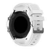 Cumpara ieftin Curea silicon compatibila Samsung Gear S3, telescoape Quick Release, 22mm, Alb, Very Dream