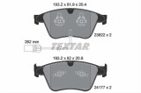 Set placute frana TEXTAR 2382201