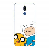 Husa compatibila cu Huawei Mate 10 Lite Silicon Gel Tpu Model Finn and Jake Tongues