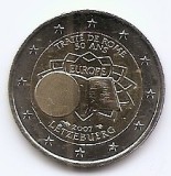 Luxemburg 2 Euro 2007 - Henri I (Treaty of Rome) KM-94 UNC !!!