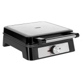 Aparat pentru facut Wafe Teesa, 1600 W, inox, 4 wafe, acoperire antiaderenta