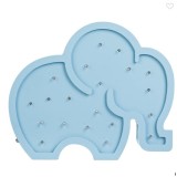 Lampa de Veghe Elefant Cu Becuri LED 27 CM