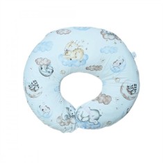 Perna pentru alaptare, 100% Bumbac, 60X60 cm, Appekids - Clouds foto