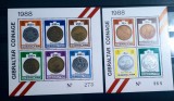 Gibraltar 1988 monede , serie nestampilata