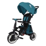 Tricicleta pliabila Qplay Rito+ Turcoaz FitLine Training